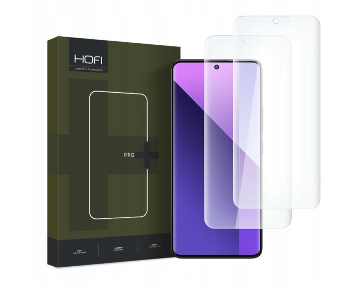 Hofi UV Glass Pro+ 9H Full Cover Tempered Glass 2-Pack Liquid Dispersion Tech (Xiaomi Redmi Note 13 Pro Plus 5G)
