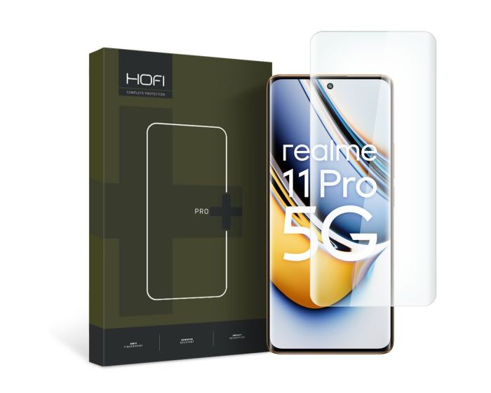Hofi UV Glass Pro+ 9H Full Cover Tempered Glass - Liquid Dispersion Tech (Realme 11 Pro 5G / 11 Pro Plus 5G)