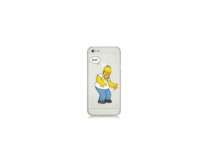Ultra Thin Homer #4 Case Πλαστική Θήκη (iPhone 4 / 4s)