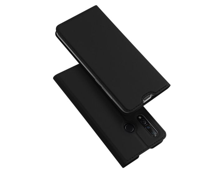 DUX DUCIS SkinPro Wallet Case Θήκη Πορτοφόλι με Stand - Black (Huawei Nova 4)