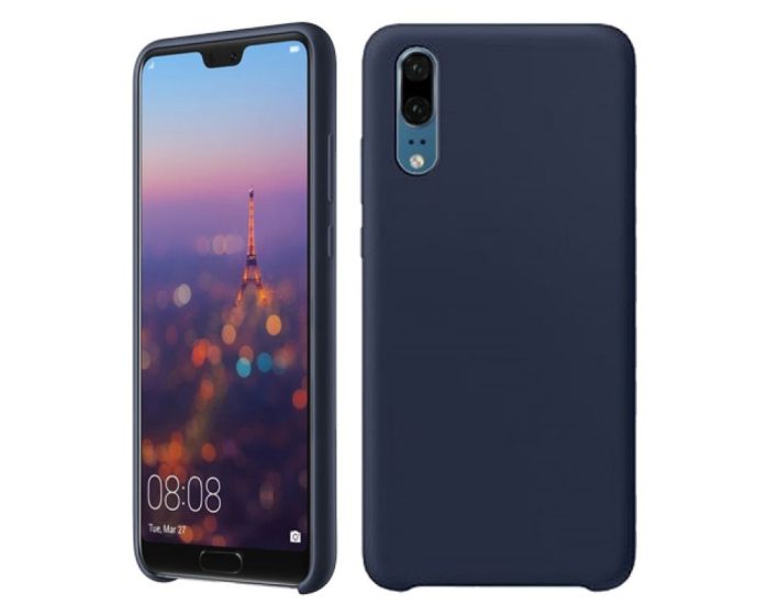 Huawei Original Soft Silicone Case (51992363) Deep Blue (Huawei P20)