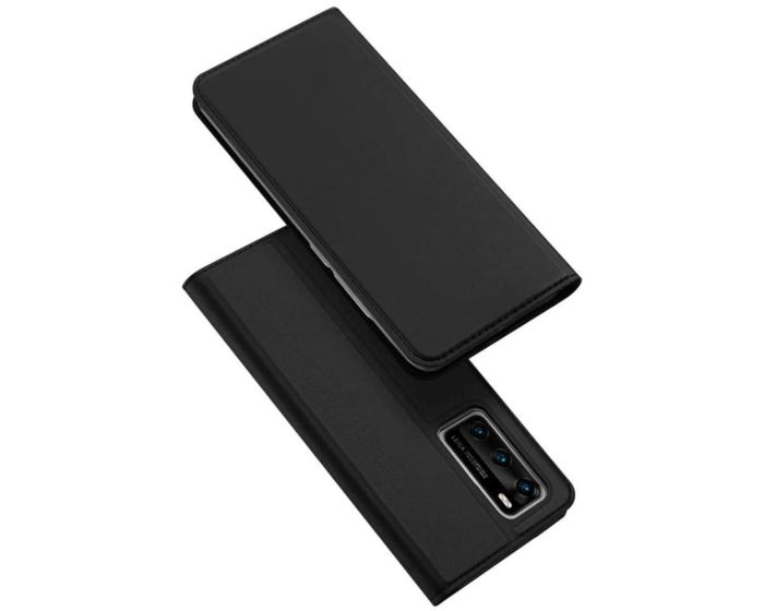 DUX DUCIS SkinPro Wallet Case Θήκη Πορτοφόλι με Stand - Black (Huawei P40)