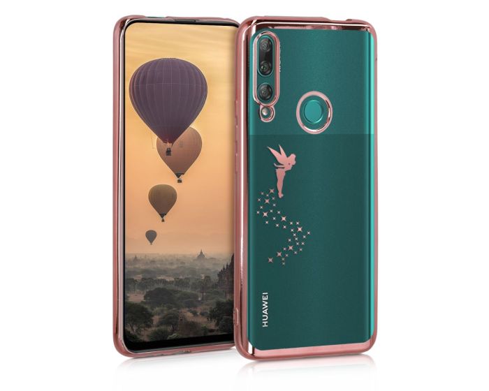 KWmobile Electro Bumper Silicone Case Slim Fit Fairy (51010.01) Θήκη Σιλικόνης Rose Gold (Huawei Y9 Prime 2019)