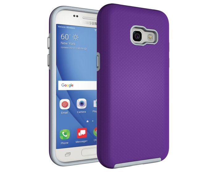 Hurtel 2 in 1 Hybrid Armor Ανθεκτική Θήκη - Purple (Samsung Galaxy A3 2017)