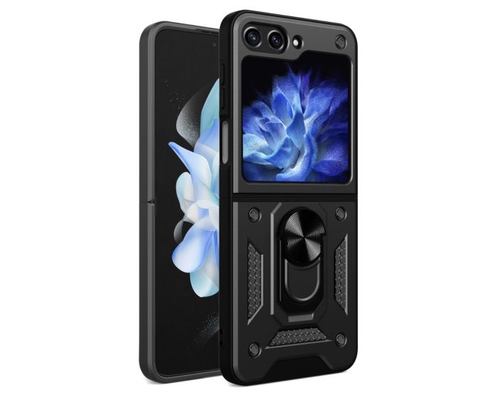 Camshield Pro Hard Case Σκληρή Θήκη με Κάλυμμα Κάμερας - Black (Samsung Galaxy Z Flip5)