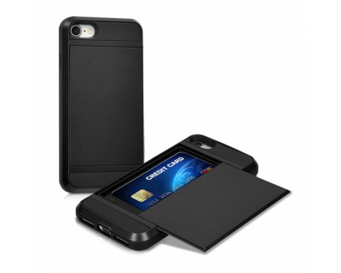 KWmobile Case Ανθεκτική Θήκη Πλαστική (39486.01) Black (iPhone 7 / 8 / SE 2020 / 2022)