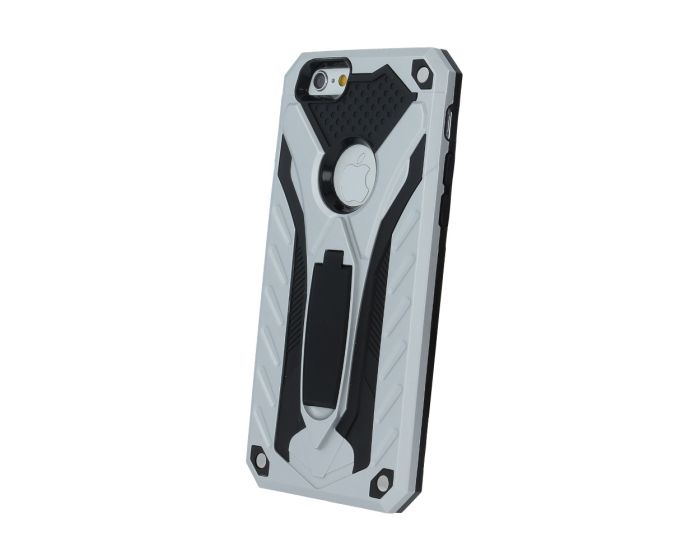 Defender Armor Case with stand - Ανθεκτική Θήκη Silver (Xiaomi Redmi Note 4X)