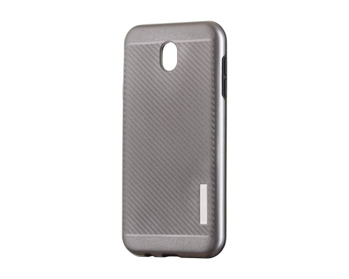 Carbon Slim Armor Case Ανθεκτική Θήκη - Grey (Samsung Galaxy J5 2017)