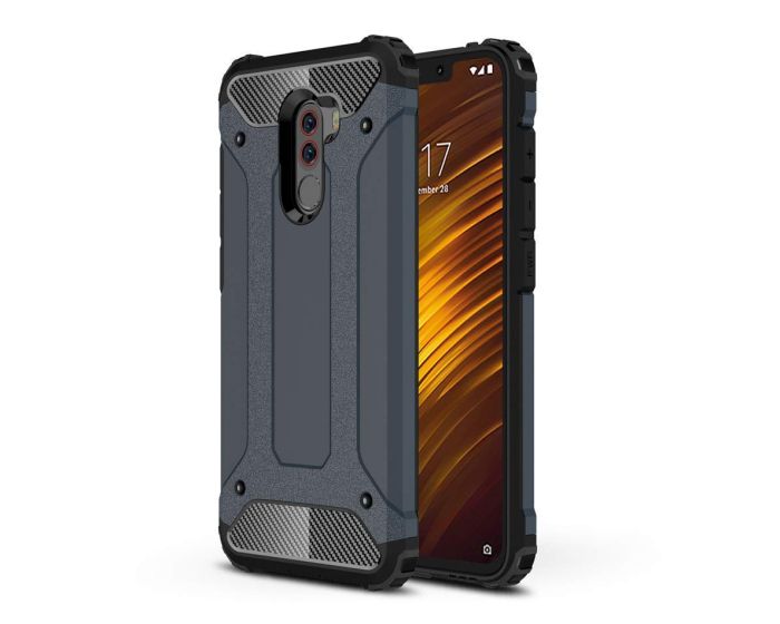 Forcell Hybrid Tech Armor Case Ανθεκτική Θήκη - Blue (Xiaomi Pocophone F1)