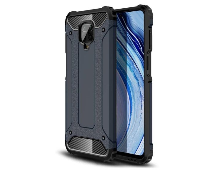Forcell Hybrid Tech Armor Case Ανθεκτική Θήκη - Blue (Xiaomi Redmi Note 9s / 9 Pro / 9 Pro Max)