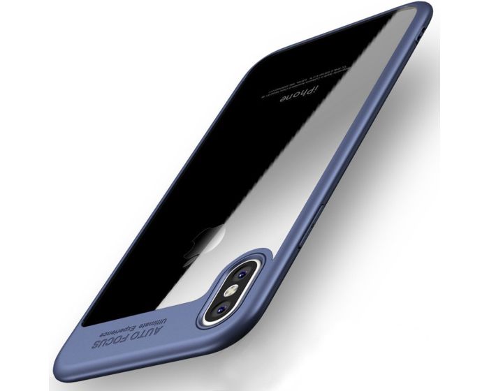iPAKY Frame Hybrid Super Slim Case Blue (iPhone X)