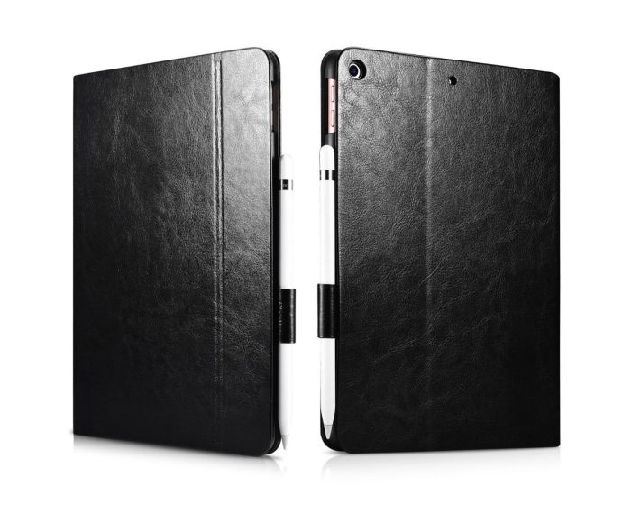 iCarer Xoomz Series Side-Open PU Leather Case (99245320) Black (iPad 9.7'' 2017 / 2018)
