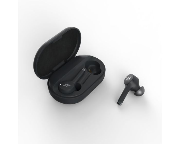 iFrogz Airtime Pro TWS Wireless Bluetooth Earbuds + Charging Case - Black