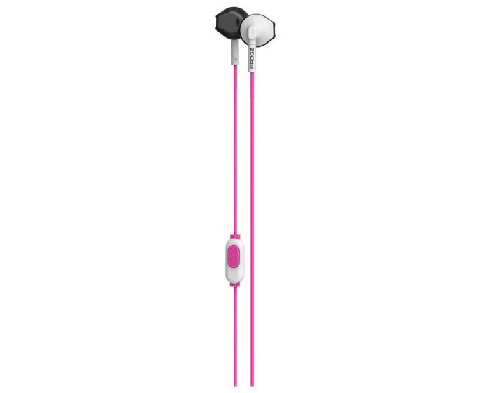 iFrogz InTone EarBuds with Mic (IF-ITN-PNK) Hands Free Ακουστικά Pink