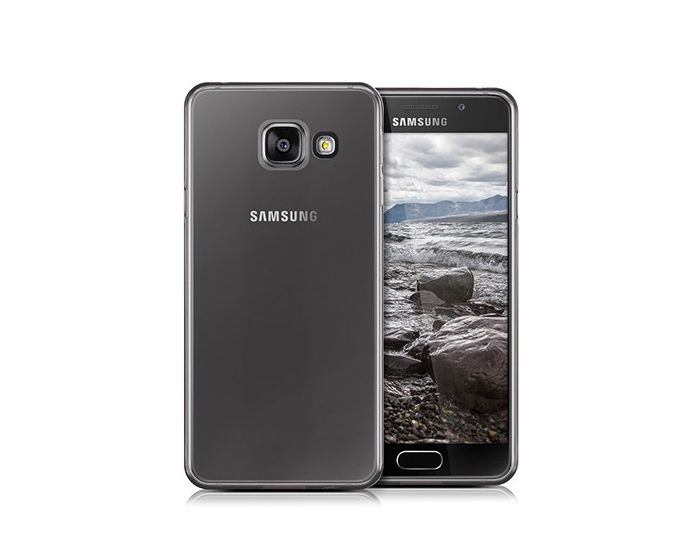 Ultra Slim 0.3mm Silicone Case Θήκη Σιλικόνης Γκρι (Samsung Galaxy A3 2017)
