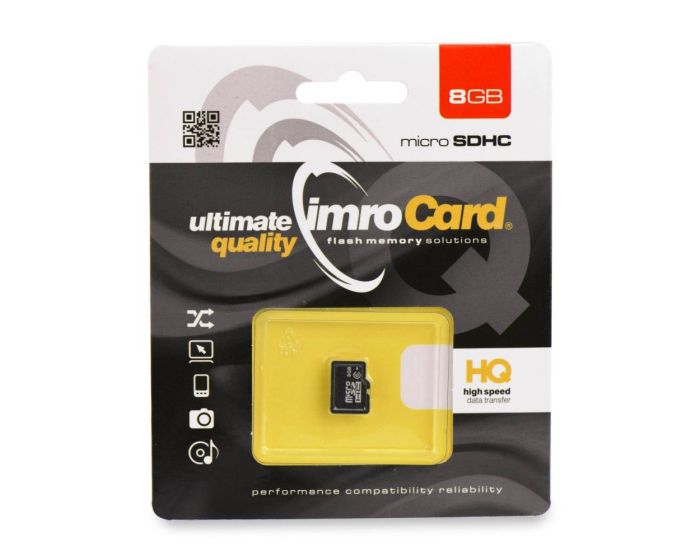 Imro Memory Card microSDHC 8GB without Adapter