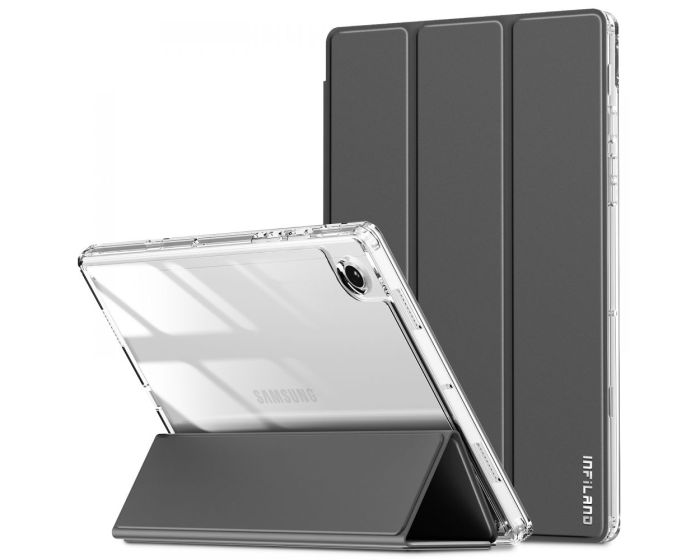 Infiland Rugged Crystal Case Θήκη με Δυνατότητα Stand - Space Grey (Samsung Galaxy Tab A8 10.5)