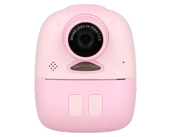 Instant Print Camera D10 For Children Παιδική Κάμερα - Pink