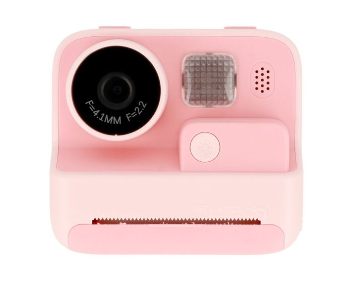 Instant Print Camera K27 For Children Παιδική Κάμερα - Pink