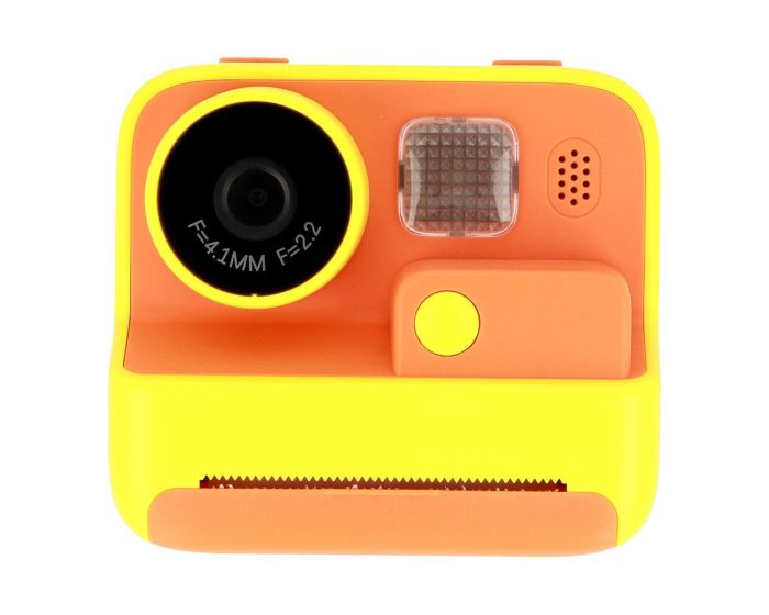 Instant Print Camera K27 For Children Παιδική Κάμερα - Yellow