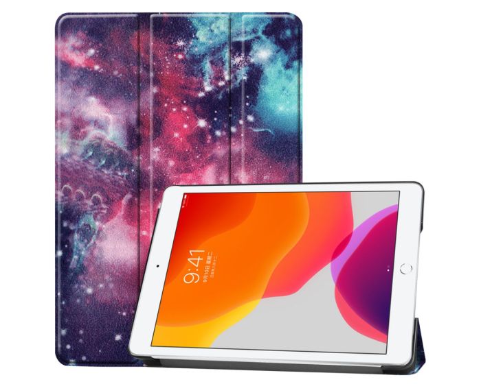 Tri-Fold Book Case με δυνατότητα Stand - Galaxy (iPad 10.2 2019 / 2020 / 2021)