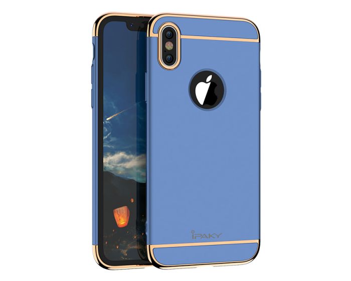 iPAKY Luxury Armor 3 in 1 Case Blue (iPhone X)