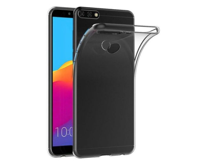 iPaky Effort TPU Cover & Tempered Glass - Διάφανο (Huawei Y7 Prime 2018)