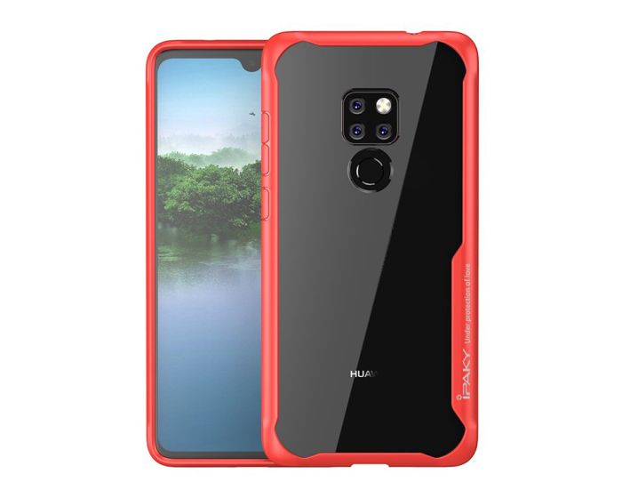 iPAKY Frame Hybrid Super Slim Case Red (Huawei Mate 20)