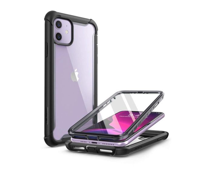 i-Blason Ανθεκτική Θήκη Ares Full Body Case With Built-In Screen Protector Black (iPhone 11)