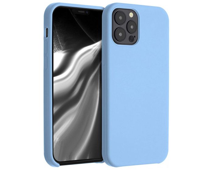 KWmobile Flexible Rubber Case Θήκη Σιλικόνης (52641.161) Dove Blue (iPhone 12 / 12 Pro)