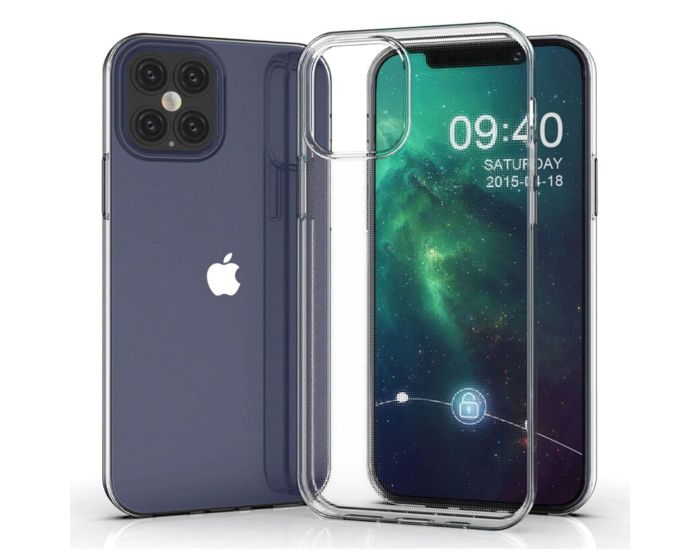 2mm Silicone Case Θήκη Σιλικόνης Διάφανο (iPhone 12 Pro Max)
