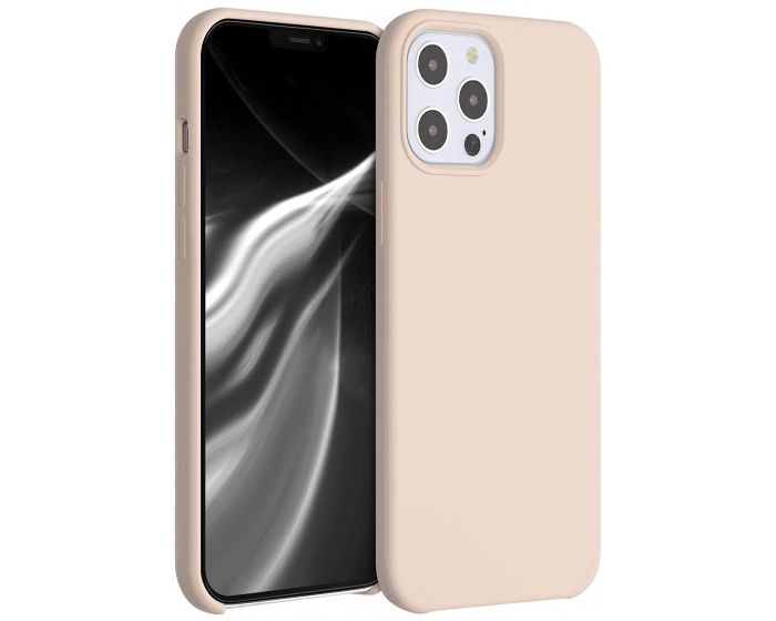 KWmobile Flexible Rubber Case Θήκη Σιλικόνης (52644.154) Mother of Pearl (iPhone 12 Pro Max)