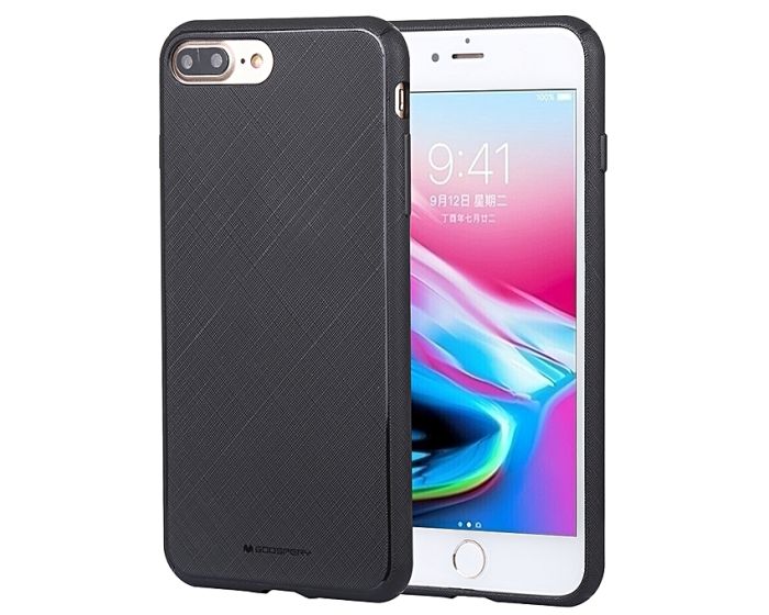 Mercury Style Lux TPU Armor Case Black (iPhone 7 Plus / 8 Plus)