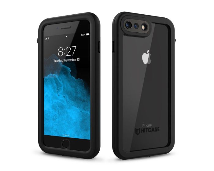 Hitcase Splash WaterProof Case (HC81100) Αδιάβροχη Θήκη Black (iPhone 7 Plus / 8 Plus)