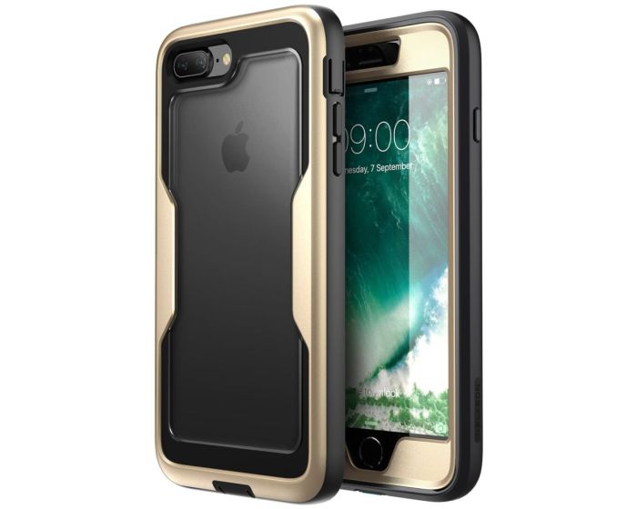 i-Blason Ανθεκτική Θήκη Magma Full Body Case With Built-In Screen Protector Gold (iPhone 7 Plus / 8 Plus)