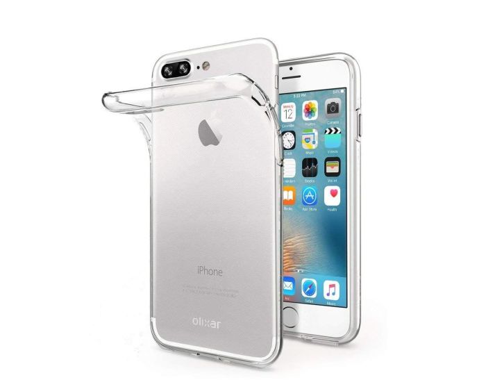 Olixar Ultra Thin 0.3mm Silicone Case Διάφανη (iPhone 7 Plus / 8 Plus)