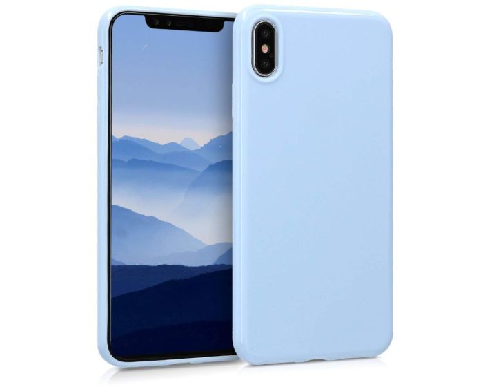 KWmobile Jelly Case Θήκη Σιλικόνης (45908.58) Light Blue (iPhone Xs Max)