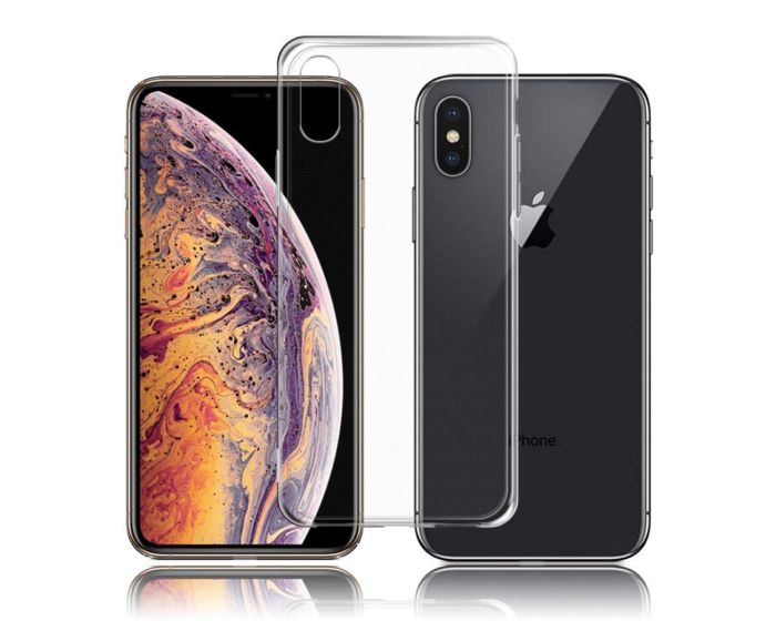 Ultra Thin 0.3mm Silicone Case Διάφανη (iPhone Xs Max)