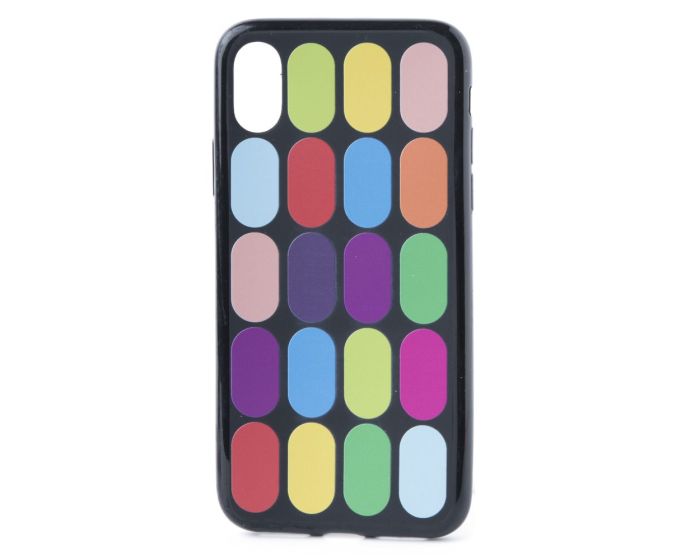 Slim Fit Gel Case Color Palette Θήκη Σιλικόνης (iPhone X / Xs)