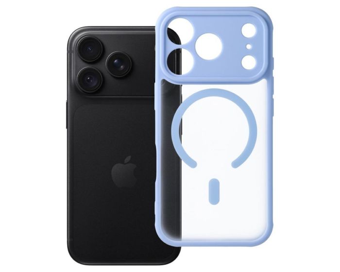 Full Matte Mag Cover MagSafe Hybrid Case Light Blue (iPhone 17 Pro / 18 Pro) - MT84493