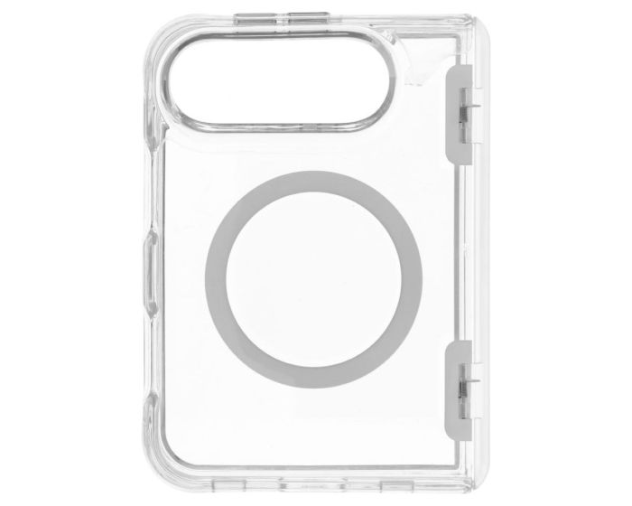 Forcell F-Protect 4sD-i Clear 2.5 mm Premium Hinge MagSafe Case Ανθεκτική Θήκη Transparent (iPhone Duo) - MT84669