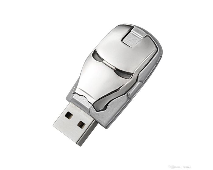 Ironman USB 2.0 Memory Stick 32GB - Silver