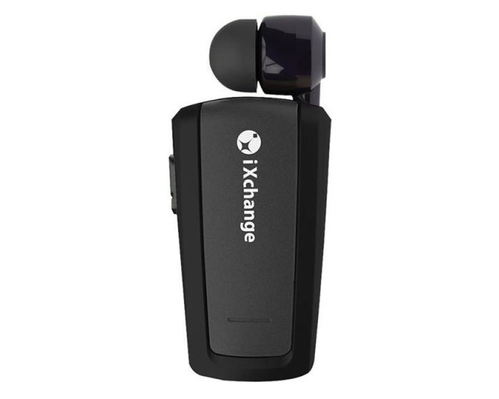 iXchange UA-25XB Mini Retractable Wireless Bluetooth Headset Μαύρο