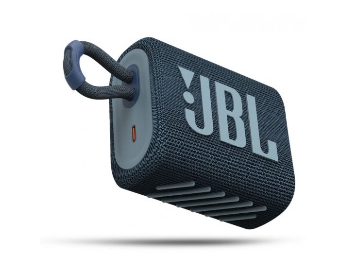 JBL Go 3 Bluetooth Speaker Αδιάβροχο Φορητό Ηχείο Blue