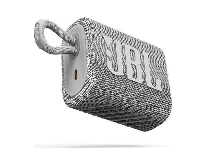 JBL Go 3 Bluetooth Speaker Αδιάβροχο Φορητό Ηχείο White