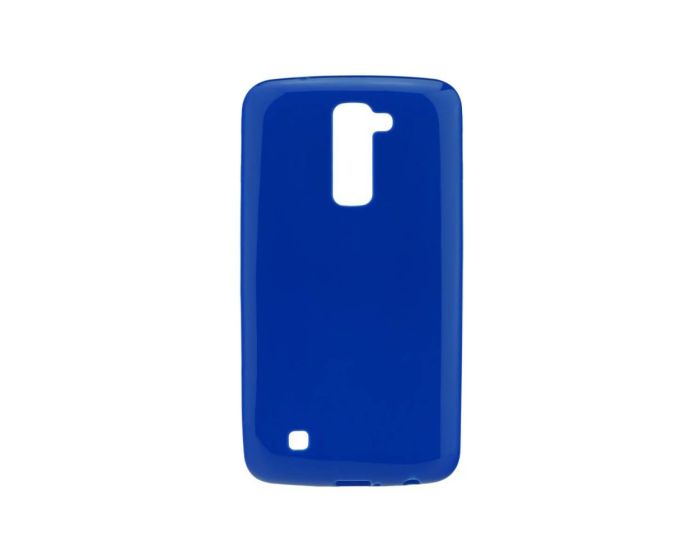 Forcell Jelly Flash Slim Fit Case Θήκη Gel Blue (LG K10)
