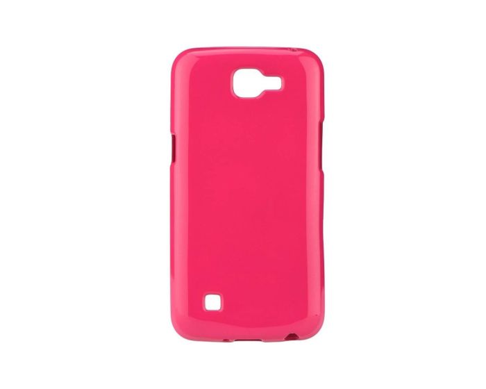 Forcell Jelly Flash Slim Fit Case Θήκη Gel Pink (LG K4)