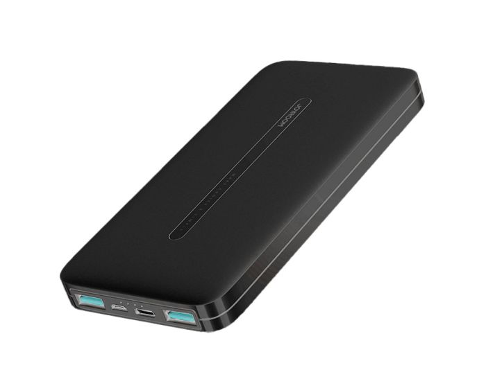 Joyroom JR-T012 Power Bank PD QC 10000mAh 2x USB / 1x microUSB / 1x USB Type-C Εξωτερική Μπαταρία - Black