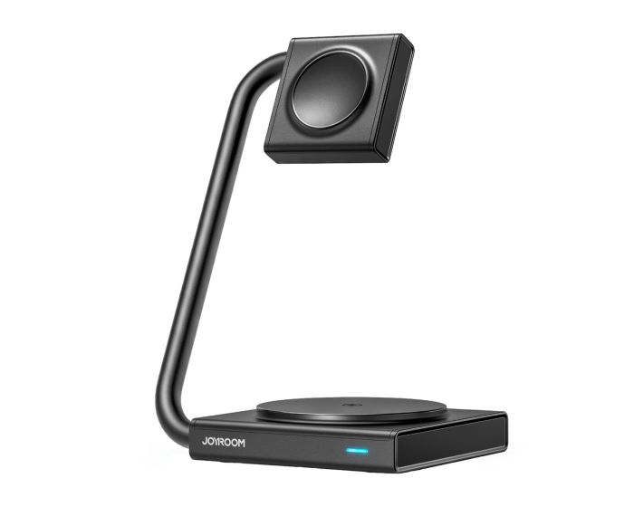 Joyroom JR-WQN05 2in1 15W Wireless MagSafe / Qi Charger Ασύρματος Φορτιστής iPhone / Apple Watch - Black
