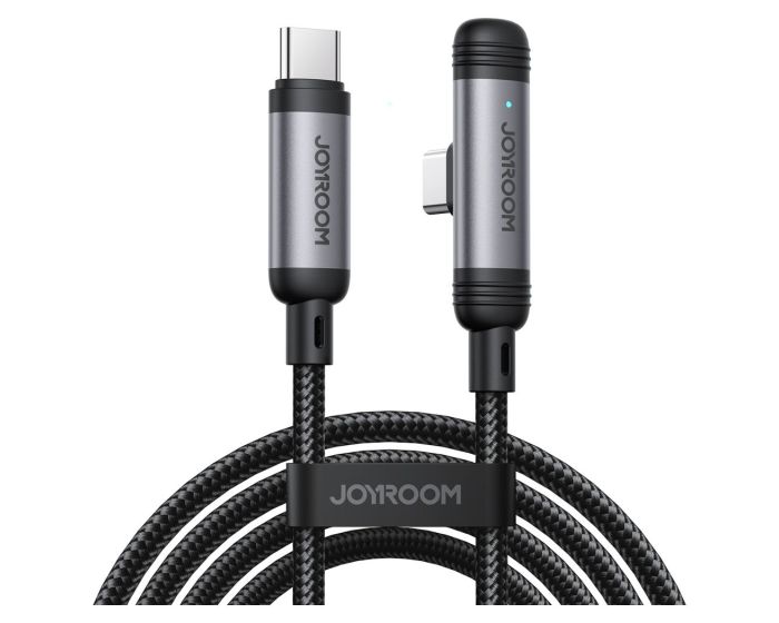 Joyroom S-A56 EnjoyX Series 90° Καλώδιο Φόρτισης Type C to Type C 60W 1.2m - Black